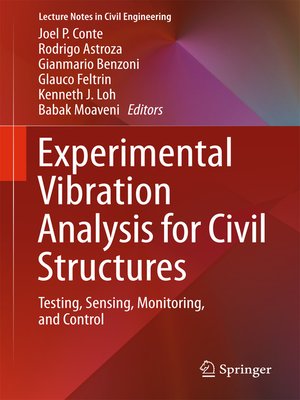 cover image of Experimental Vibration Analysis for Civil Structures